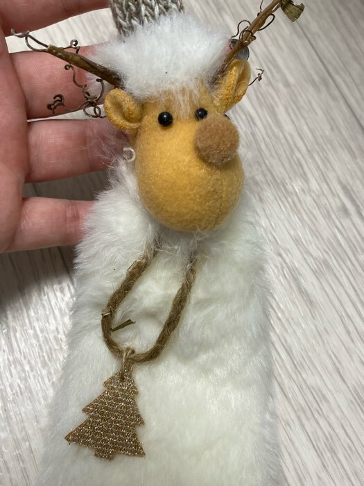 Фотография покупателя товара Подвеска «Олень», с декоративным элементом, цвета МИКС - Фото 1