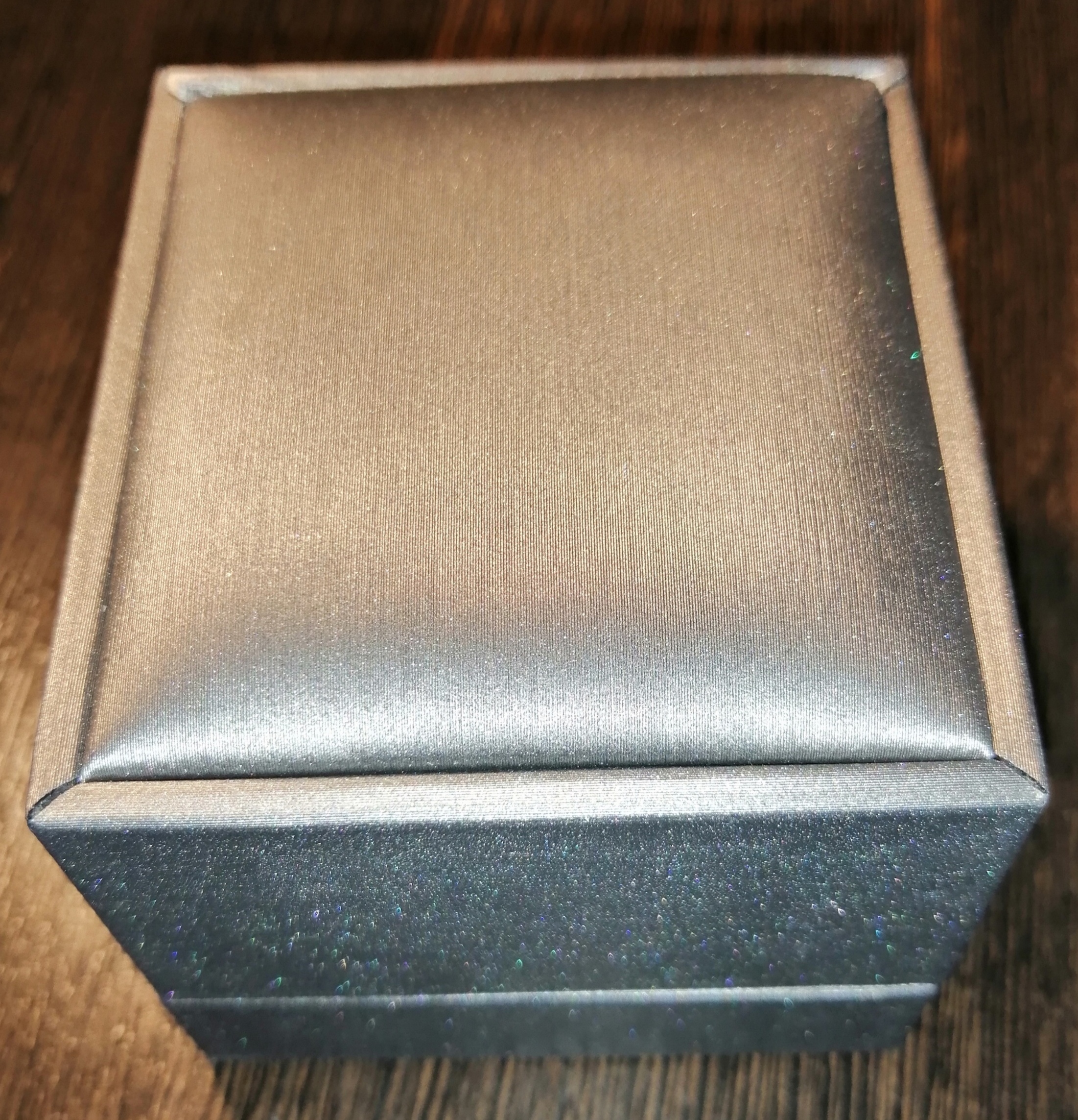 Фотография покупателя товара Футляр под кулон «Квадро» классический, 7,4×8,5, цвет серый - Фото 2