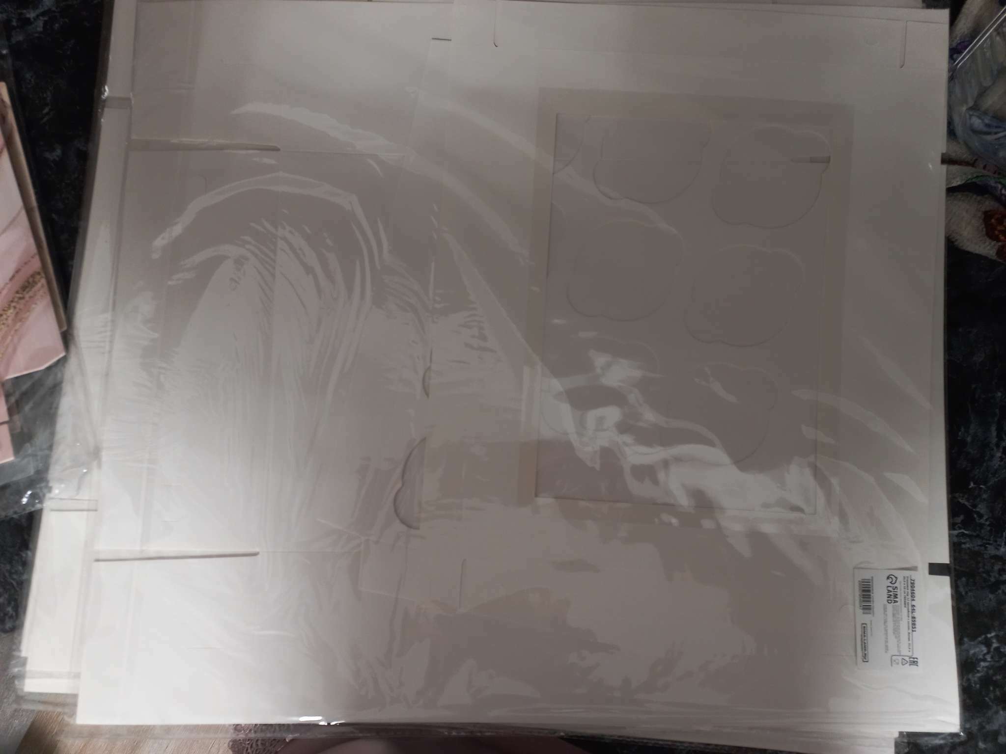 Фотография покупателя товара Упаковка под 12 капкейков с окном, белая, 32,5 х 25,5 х 10 см - Фото 3