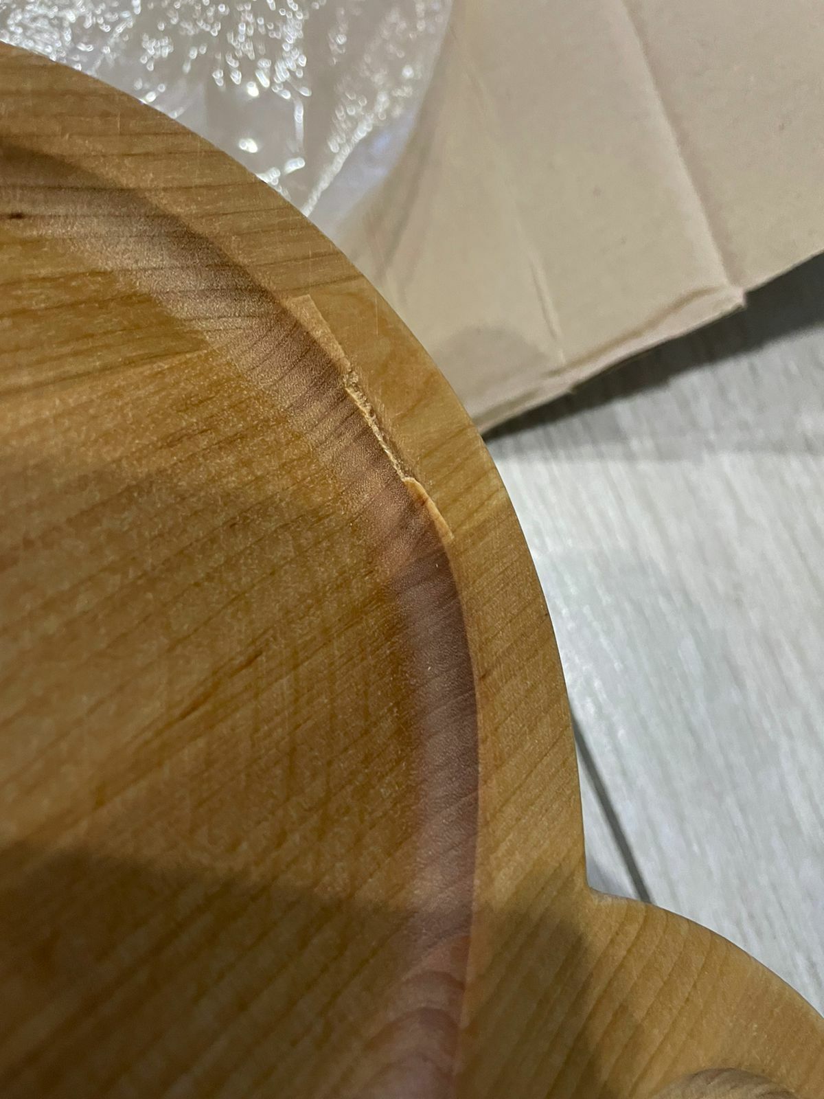 Фотография покупателя товара Менажница деревянная Доляна «Сердце», 25×25 см, 3 секции, берёза - Фото 2