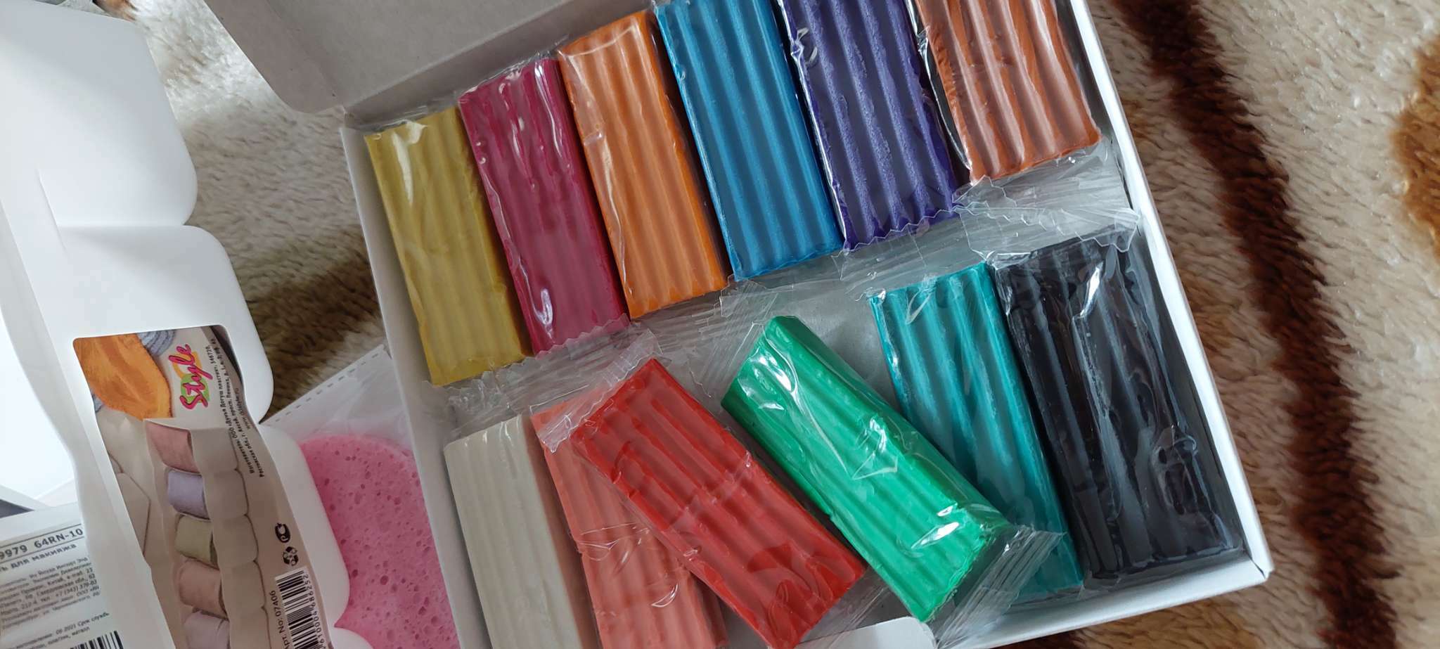 Фотография покупателя товара Пластилин ErichKrause Basic,12 цветов, 192 г, в картонной упаковке - Фото 10