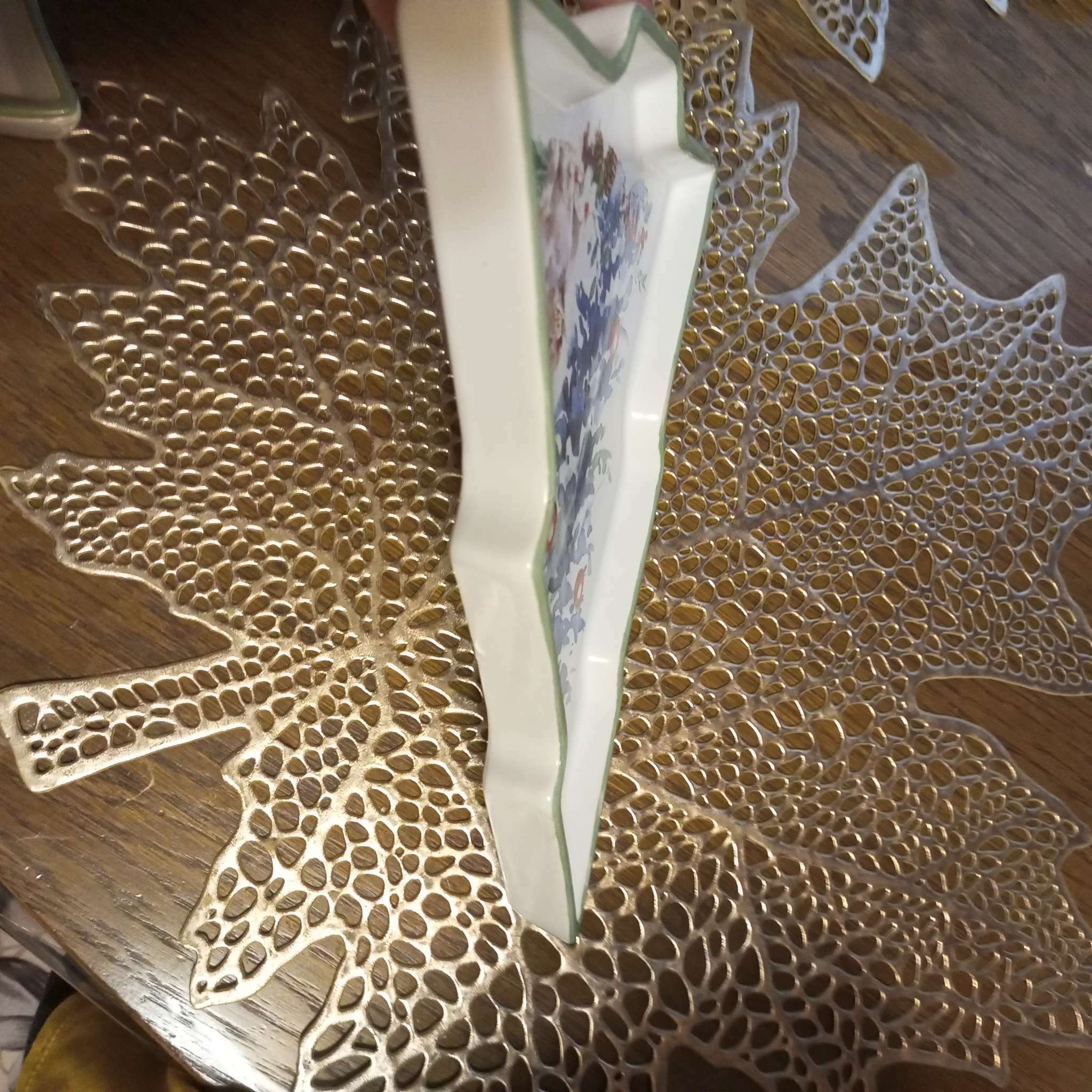 Фотография покупателя товара Блюдо новогоднее «Новогоднее настроение», 23×22×2 см, ручная работа - Фото 6