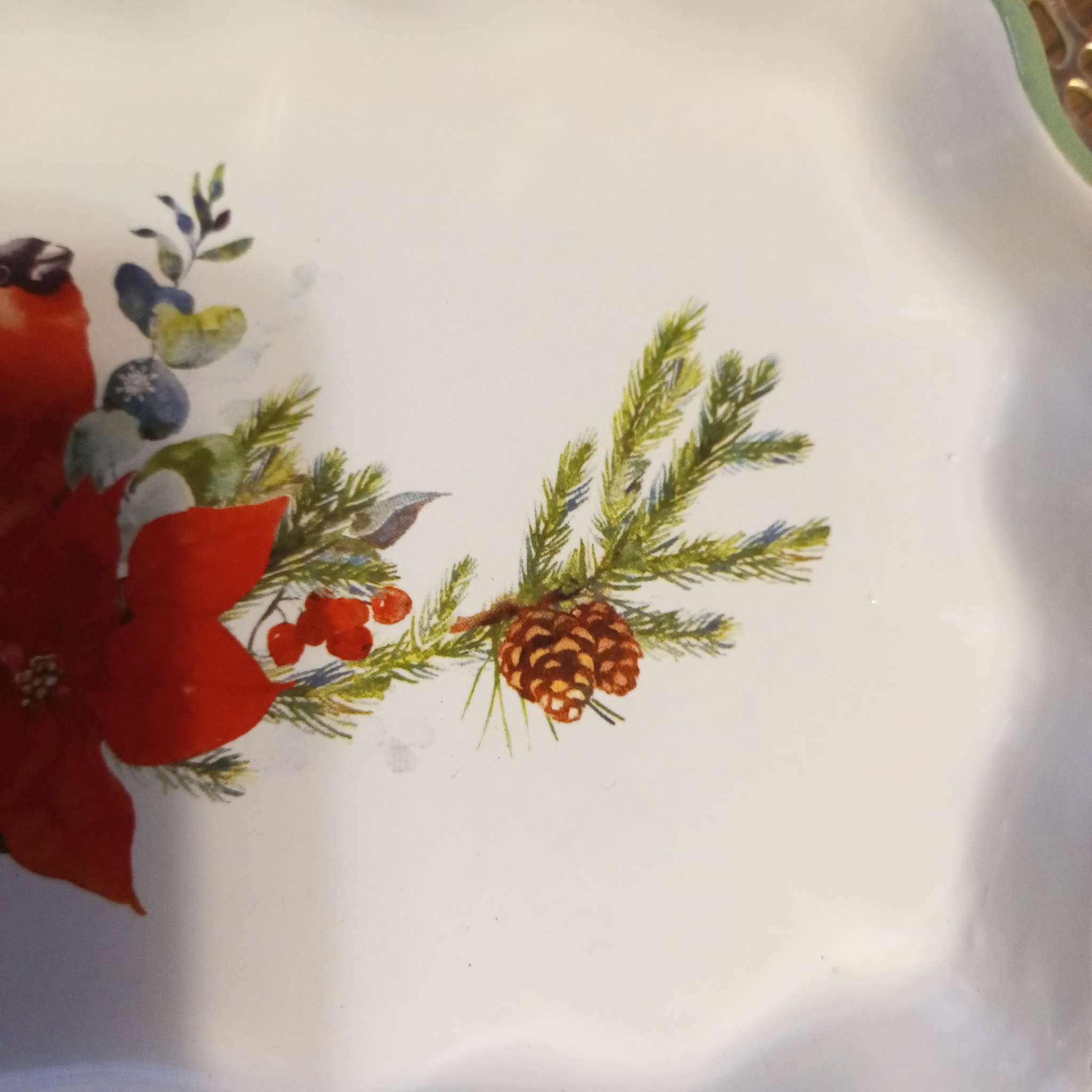 Фотография покупателя товара Блюдо новогоднее «Зимней сказки», 23×13×2.5 см, ручная работа - Фото 7