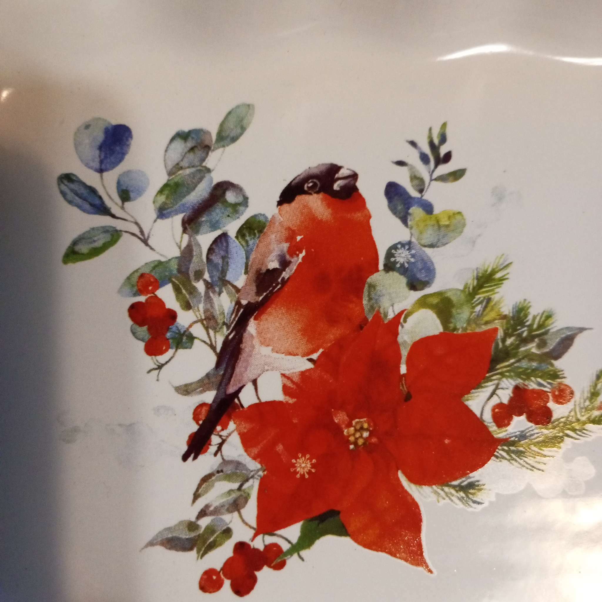 Фотография покупателя товара Блюдо новогоднее «Зимней сказки», 23×13×2.5 см, ручная работа - Фото 9