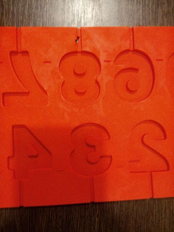 Фотография покупателя товара Форма для леденцов Доляна «Арифметика», силикон, 29×17 см, 10 ячеек (5×4 см), с палочками, цвет МИКС - Фото 32