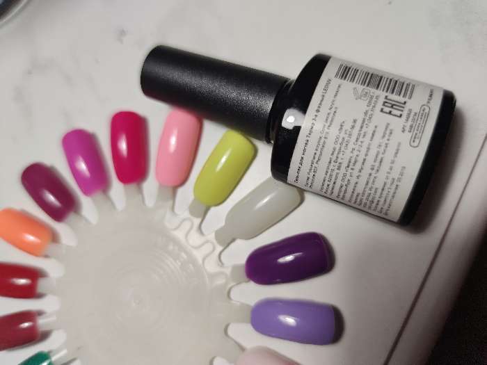 Фотография покупателя товара Гель-лак для ногтей "Термо", 10мл, LED/UV, цвет 072А1 фуксия - Фото 11