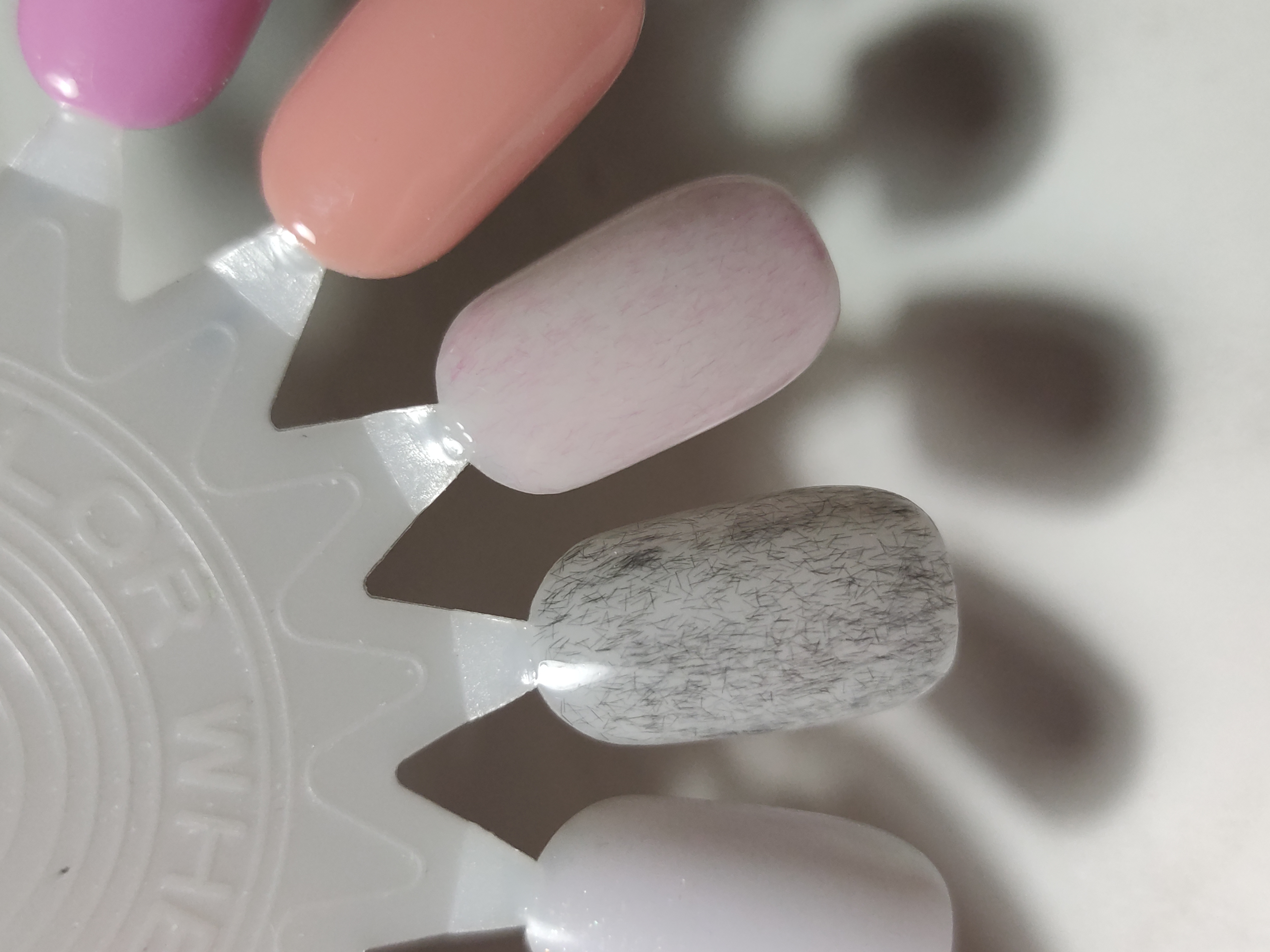 Фотография покупателя товара Гель-лак для ногтей, с эффектом кашемира, трёхфазный LED/UV, 10мл, цвет 03-15 чёрный - Фото 10