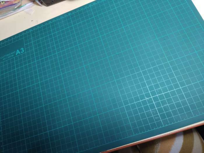 Фотография покупателя товара Мат для резки, трёхслойный, 30 × 21 см, А4, цвет зелёный - Фото 6
