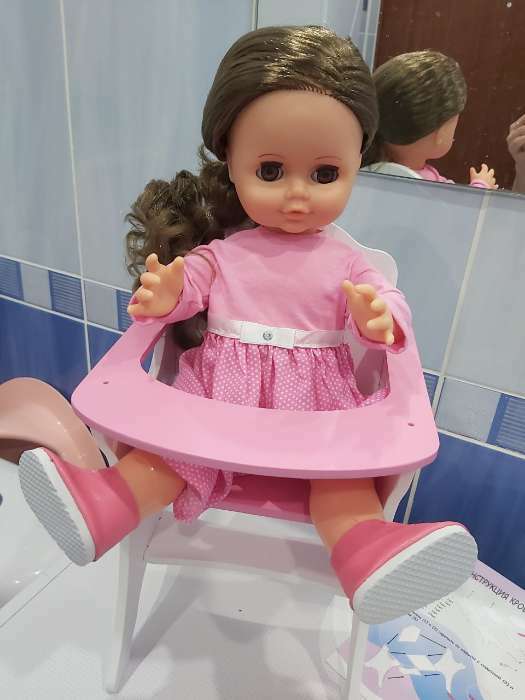 Фотография покупателя товара Кукла «Инна модница 1», 43 см, со звуковым устройством - Фото 7