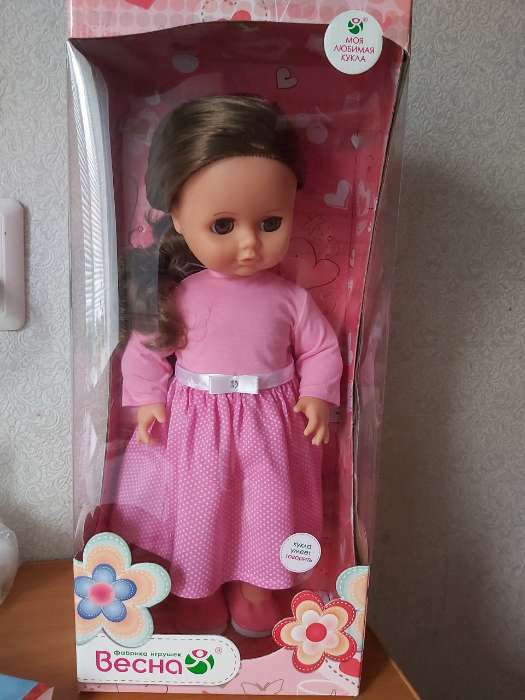 Фотография покупателя товара Кукла «Инна модница 1», 43 см, со звуковым устройством - Фото 6