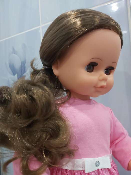 Фотография покупателя товара Кукла «Инна модница 1», 43 см, со звуковым устройством - Фото 4