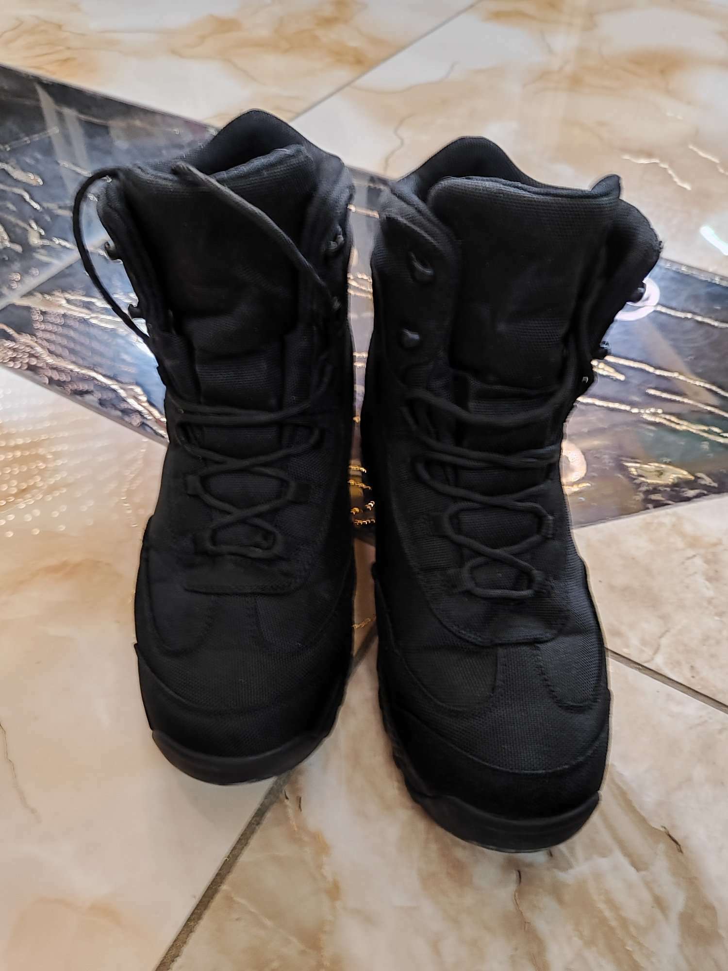 Фотография покупателя товара Ботинки треккинговые Elkland 160, зимние, чёрный, размер 43 - Фото 3