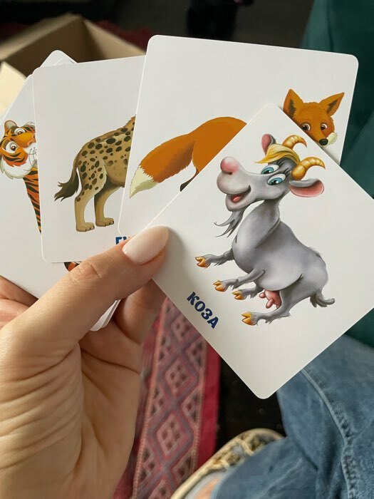 Фотография покупателя товара Настольная игра «Найди пятнышки», 40 карточек