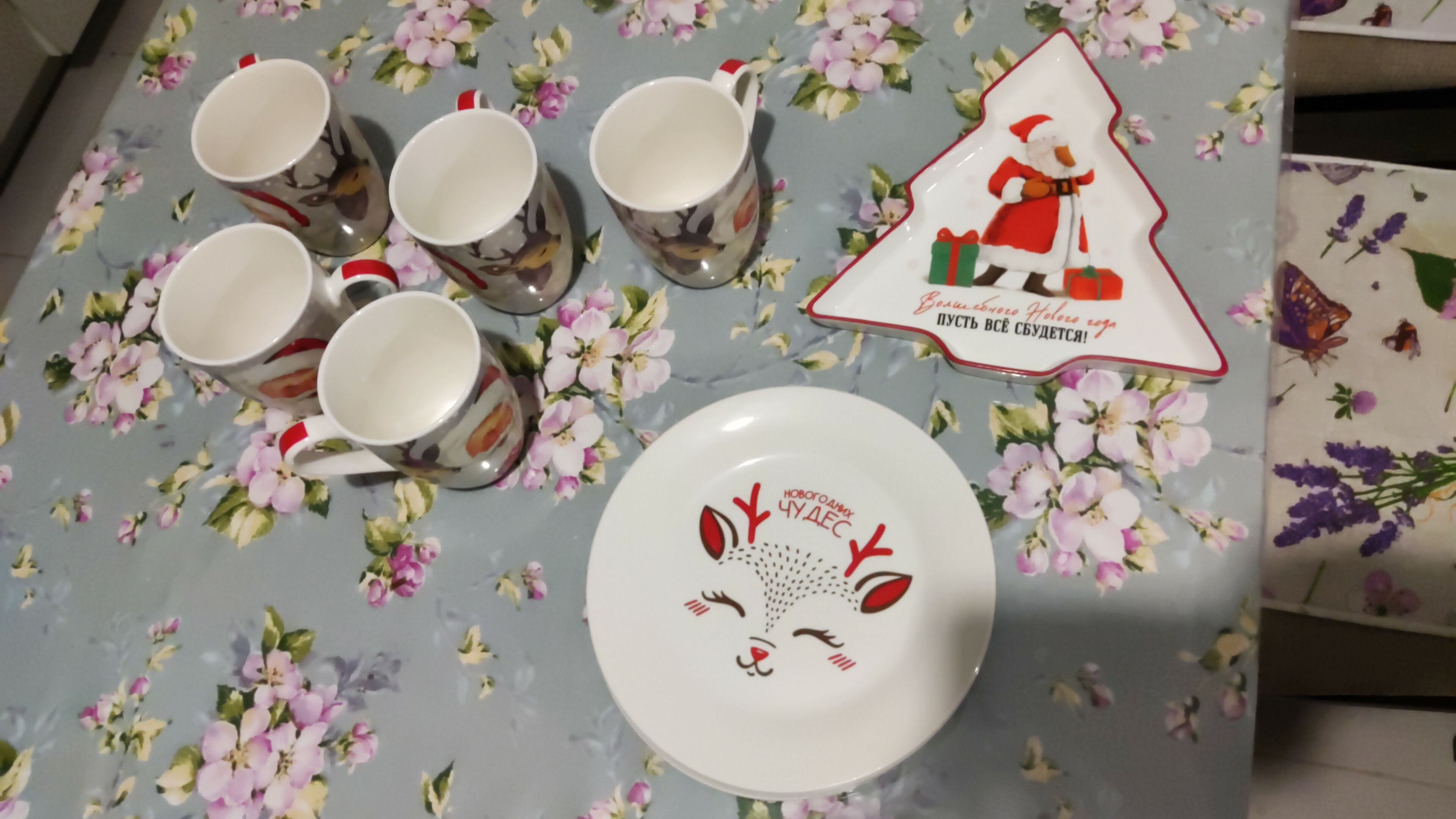 Фотография покупателя товара Тарелка плоская новогодняя «Снеговик Зимка», d=20 см - Фото 13