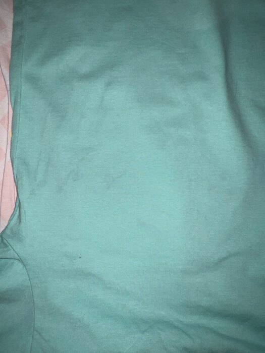 Фотография покупателя товара Пижама для девочки Sleep, цвет мята/белый, рост 128-134 см - Фото 2