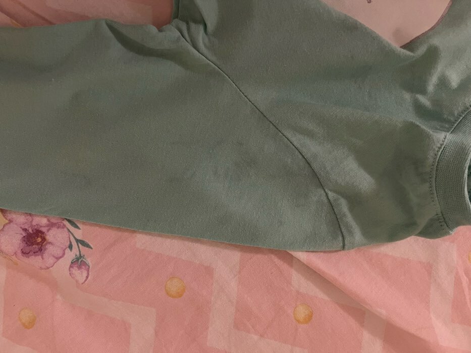 Фотография покупателя товара Пижама для девочки Sleep, цвет мята/белый, рост 128-134 см - Фото 4
