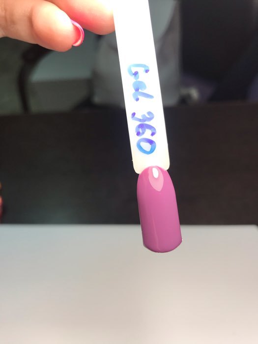Фотография покупателя товара Гель-лак для ногтей, 5284-360, трёхфазный, LED/UV, 10мл, цвет 5284-360 сливовый - Фото 64