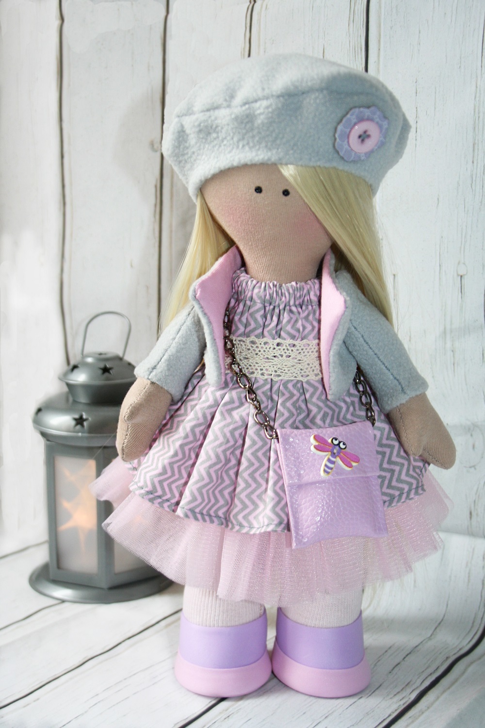 Фотография покупателя товара Набор для создания текстильной куклы Кл-013П - Фото 1