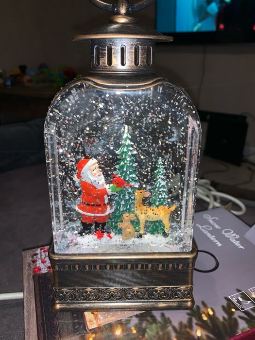 Фотография покупателя товара Светодиодная фигура «Фонарь с Дедом Морозом» 10.7 × 20.5 × 6.2 см, пластик, батарейки ААх3 (не в комплекте), USB, свечение тёплое белое - Фото 5