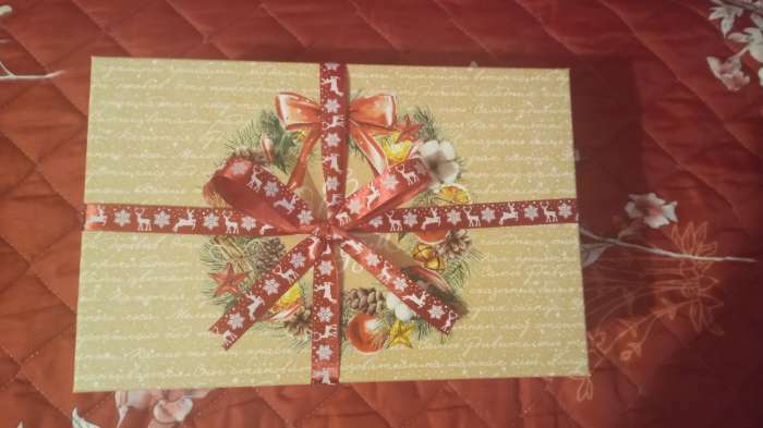 Фотография покупателя товара Лента атласная «Олени», 15 мм, 23±1 м, зелёная - Фото 14