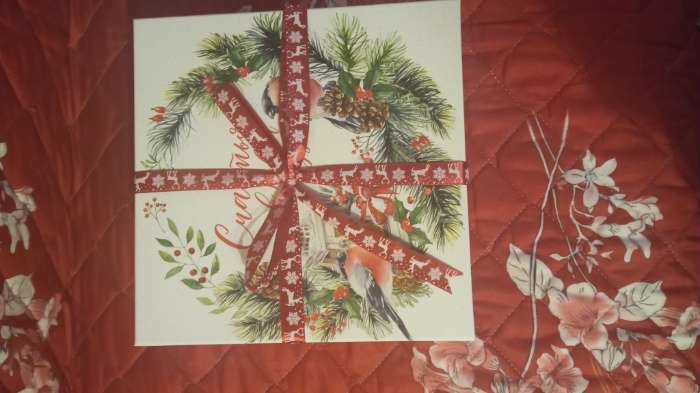 Фотография покупателя товара Лента атласная «Олени», 15 мм, 23±1 м, зелёная - Фото 13