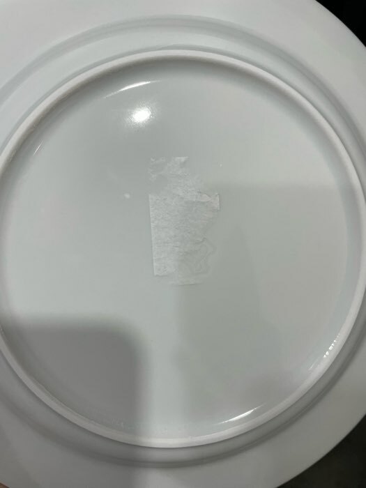 Фотография покупателя товара Тарелка фарфоровая «Идиллия», d=24 см, белая