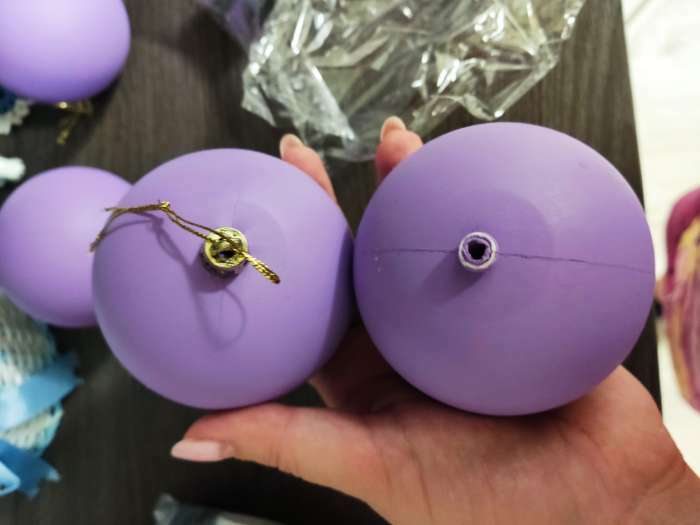 Фотография покупателя товара Набор шаров пластик d-8 см, 2 шт "Матовый" фиолетовый - Фото 19