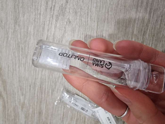 Фотография покупателя товара Зубная щётка, складная, 16 см, цвет прозрачный - Фото 3