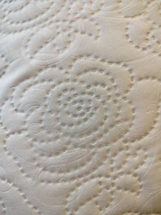 Фотография покупателя товара Подушка Роза 50х70 см, белый, полиэфирное волокно, пэ 100% - Фото 4