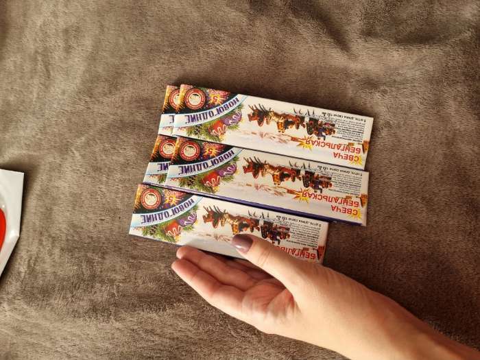 Фотография покупателя товара Бенгальские огни золотые, 5 шт., 15 см, горение 30 сек. - Фото 24