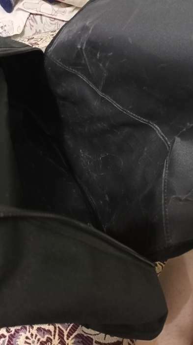 Фотография покупателя товара Рюкзак на молнии молодёжный, наружный карман, цвет чёрный