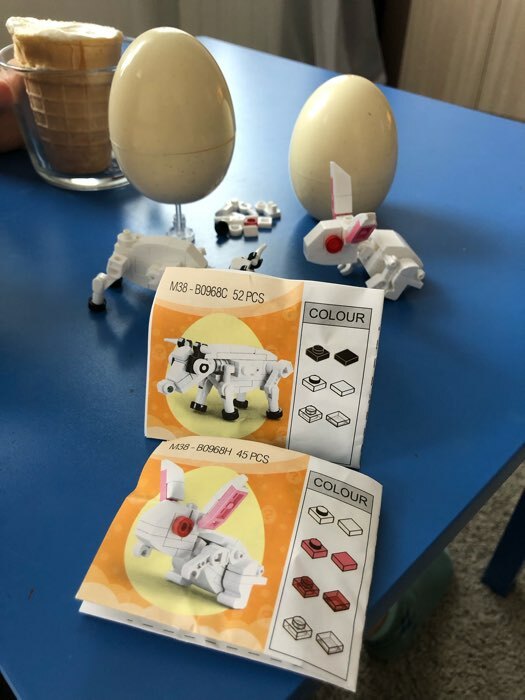 Фотография покупателя товара Конструктор в яйце «Животные», 12 видов, МИКС - Фото 4