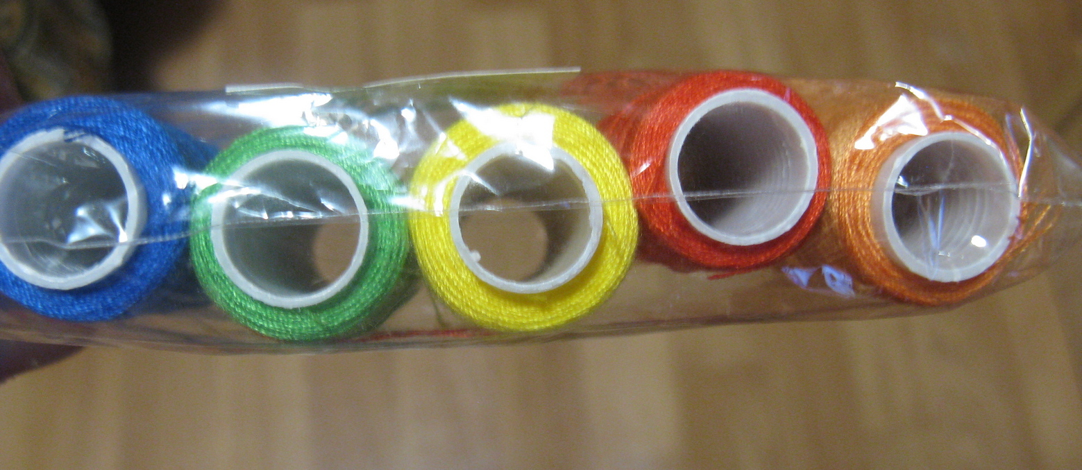 Фотография покупателя товара Набор ниток «Радуга», 40/2, 200 м, 5 шт, цвет разноцветный
