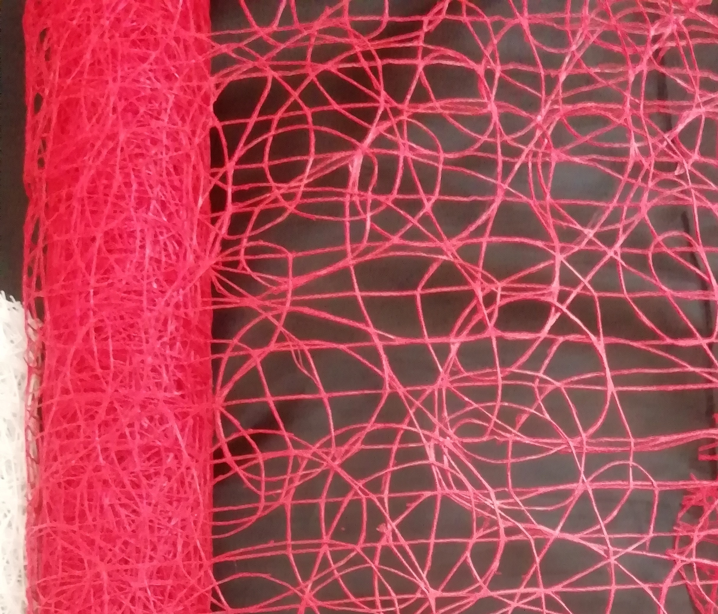 Фотография покупателя товара Сетка сизаль премиум, BOZA, красный, 0,53 x 4,5 м