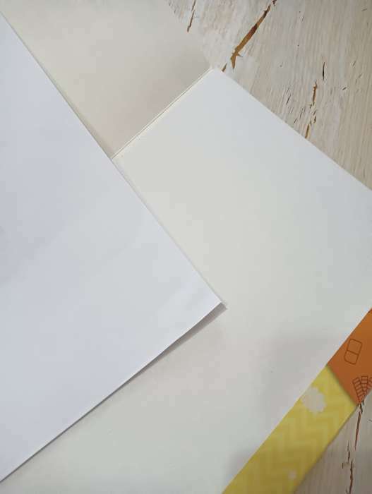 Фотография покупателя товара Картон белый А4 8 листов Calligrata, немелованный, картонная обложка - Фото 8
