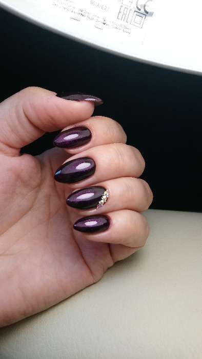 Фотография покупателя товара Гель-лак для ногтей, 5284-494, трёхфазный, LED/UV, 10мл, цвет 5284-494 тёмно-бордовый блёстки - Фото 15