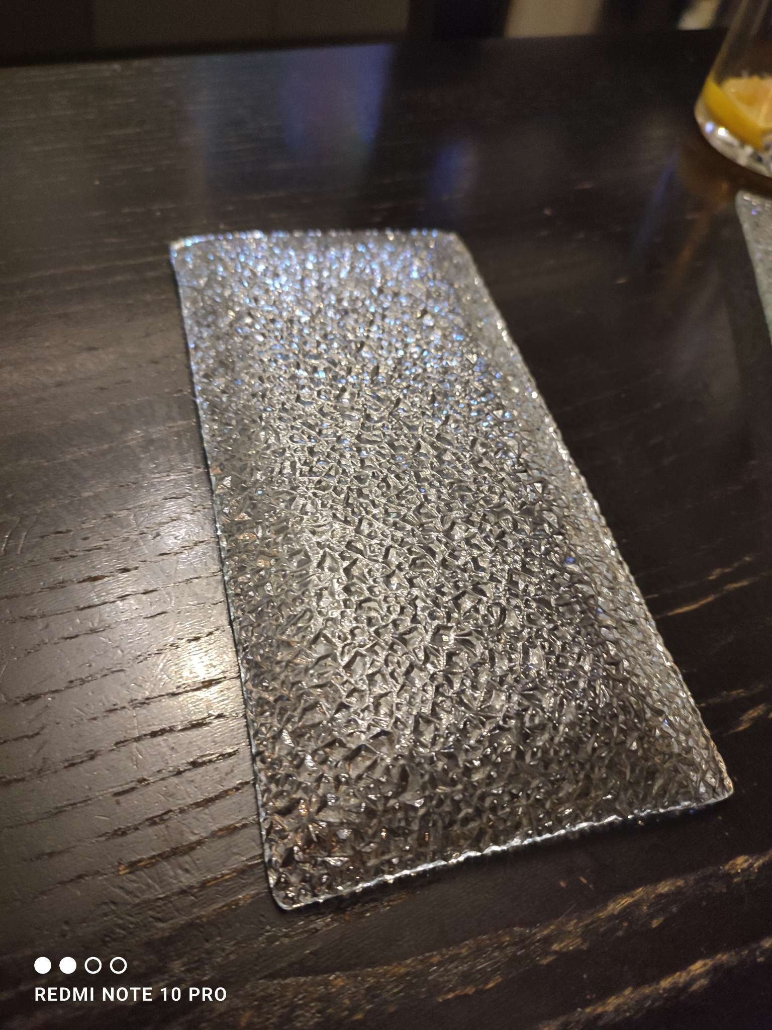 Фотография покупателя товара Блюдо стеклянное сервировочное Доляна «Текстура», 19,5×9,5 см, прямоугольное - Фото 1