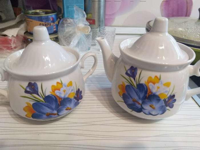 Фотография покупателя товара Чайник «Крокус», 550 мл - Фото 1