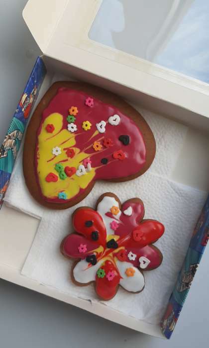 Фотография покупателя товара Кондитерская посыпка «Цветочное утро», многоцветная, 50 г - Фото 1