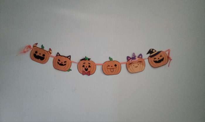 Фотография покупателя товара Гирлянда на ленте на Хэллоуин, фотобутафория, игра «Кошмарно веселый Хэллоуин». - Фото 3