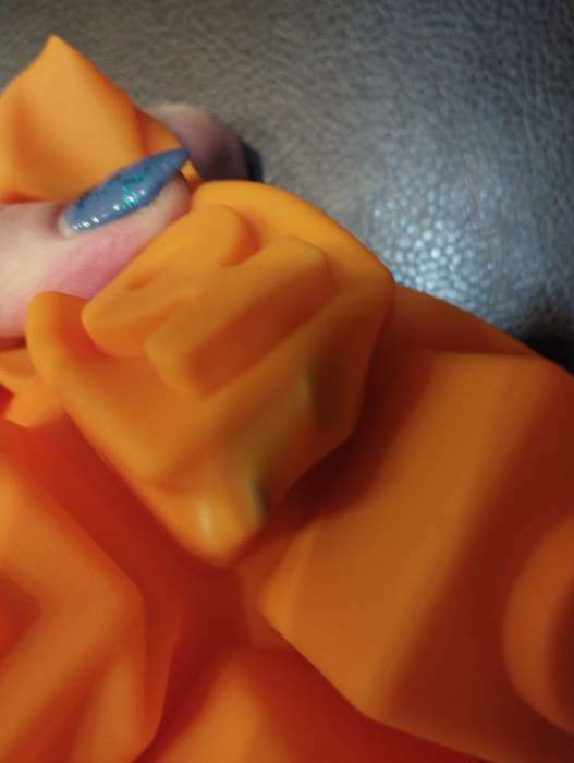 Фотография покупателя товара Форма силиконовая для выпечки Доляна «Алфавит», 35×18 см, 32 ячейки (3,7×3,7×3 см), цвет МИКС - Фото 25