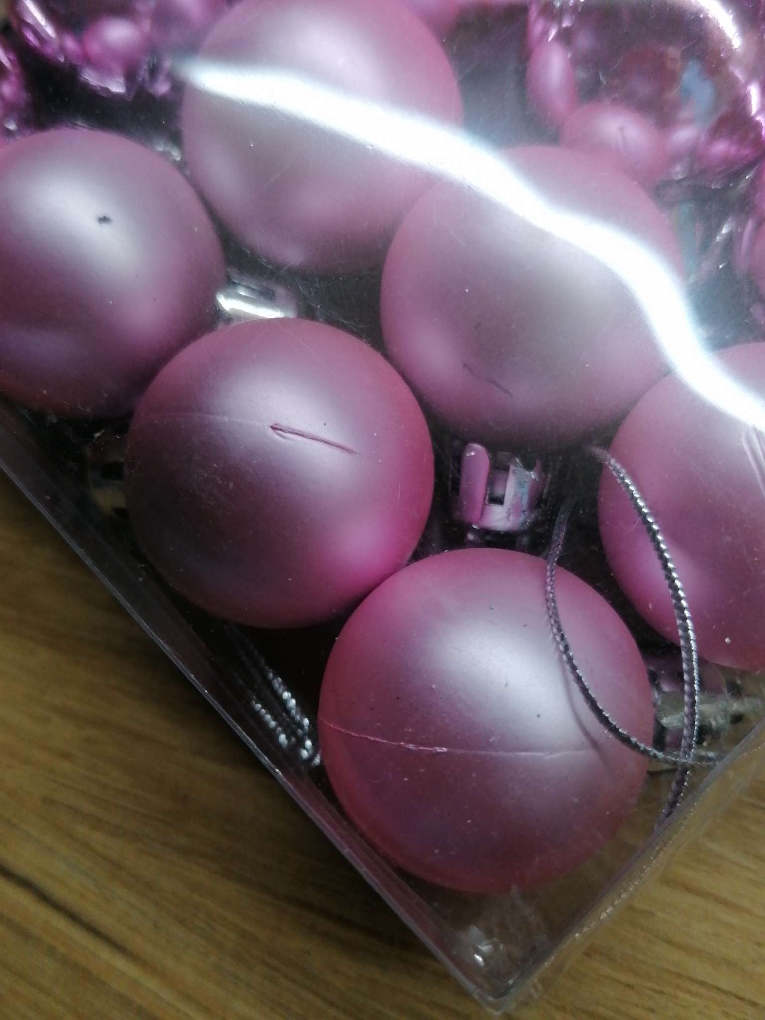 Фотография покупателя товара Набор шаров пластик d-3 см, 16 шт "Зефир" розовый - Фото 2