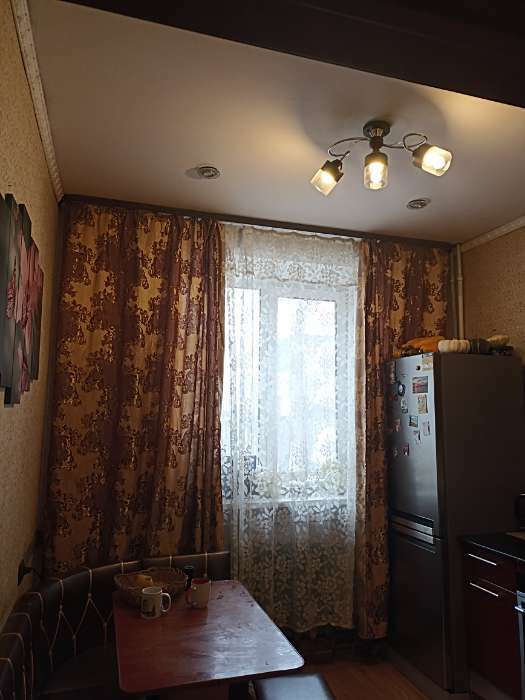 Фотография покупателя товара Люстра «Юника» 5хЕ27 40 Вт чёрно-хромовый 63×63×23 см BayerLux - Фото 2
