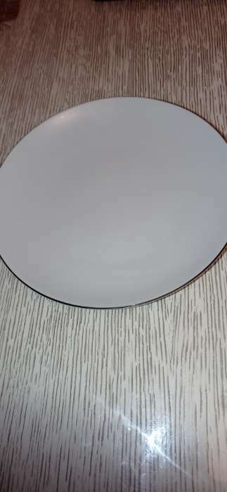 Фотография покупателя товара Тарелка фарфоровая «Палитра», d=17,5 см, белая - Фото 1