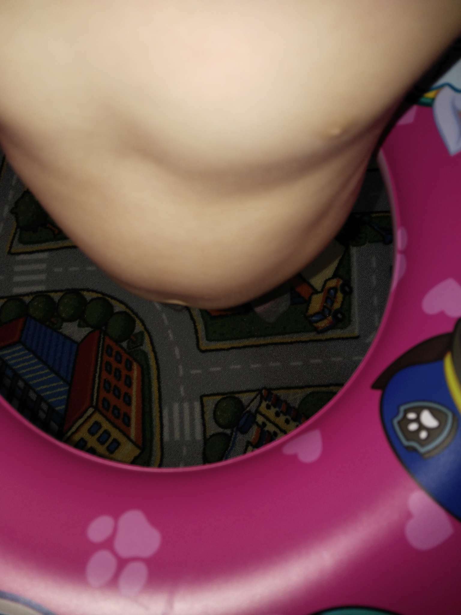 Фотография покупателя товара Круг надувной для плавания 55 см, детский, Щенячий патруль, цвет розовый