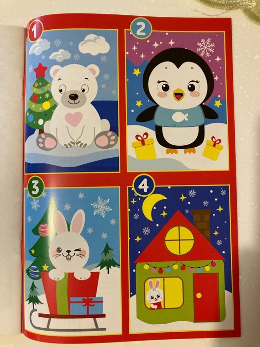 Фотография покупателя товара Аппликации для малышей «Пингвинёнок», 20 стр. - Фото 2