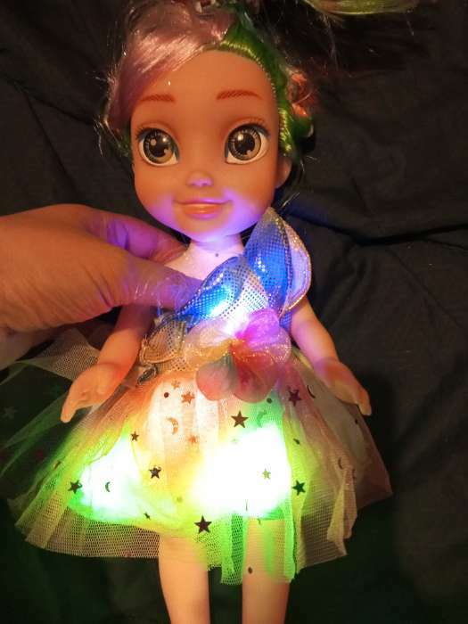 Фотография покупателя товара Кукла интерактивная «Сказочная фея», свет, звук - Фото 7