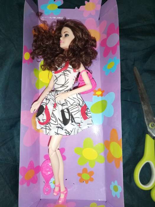 Фотография покупателя товара Кукла-модель «Ася» в платье - Фото 3