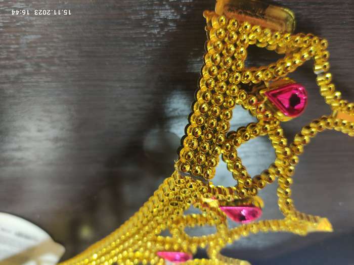 Фотография покупателя товара Корона «Принцессы», на веревочке, золото - Фото 7
