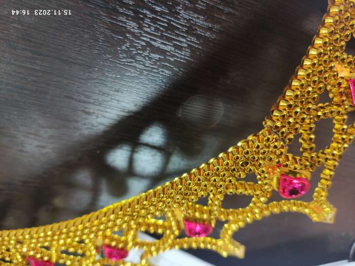 Фотография покупателя товара Корона «Принцессы», на веревочке, золото - Фото 8